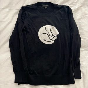 Banana Republic Black Cat Sweater